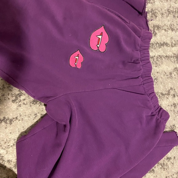 Natasha Zinko Purple Kids Sweatpants - Picture 4 of 4